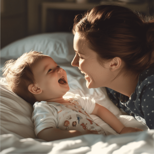 alchemist920_A_joyful_mother_lying_on_a_bed_smiling_closely_a_1a0c2e20-7b3d-4969-99ae-2516c5993562_1 alchemist920_A_joyful_mother_lying_on_a_bed_smiling_closely_a_1a0c2e20-7b3d-4969-99ae-2516c5993562_1